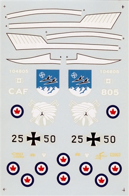 Microscale 48-0245 - CF-104G 421 Sq. CAF