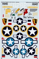 Microscale 48-0265 - B-24 Liberators (The Goon, The Witch & Liberandos)