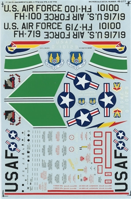 Microscale 48-0277 - F-105 D's Sacramento AMA