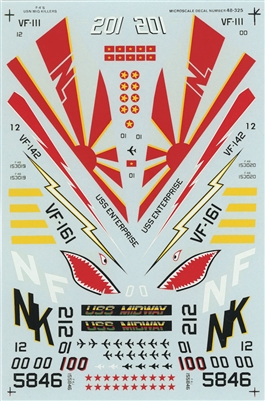 Microscale 48-0325 - F-4's USN MiG Killers