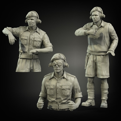 Panzer Art FI35-057 - British RAC Early Tank Crew, North Africa