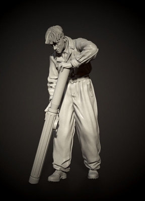 Panzer Art FI35-102 - Waffen-SS Tanker Preparing Ammo No. 2