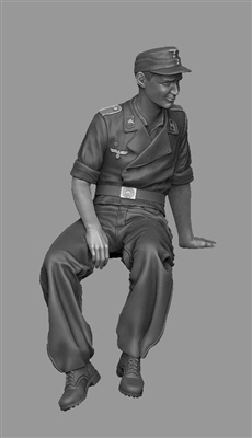 Panzer Art FI35-123 - StuG Gunner at Rest