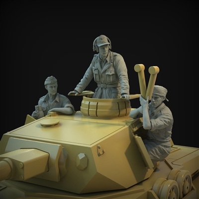 Panzer Art FI35-137 - DAK Turret Set (Pz III & Pz IV Tanks)