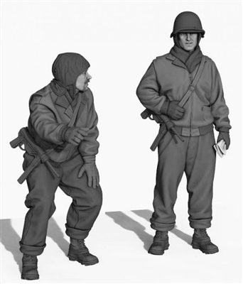 Panzer Art FI35-140 - US Army Tankers in Ardennes Set