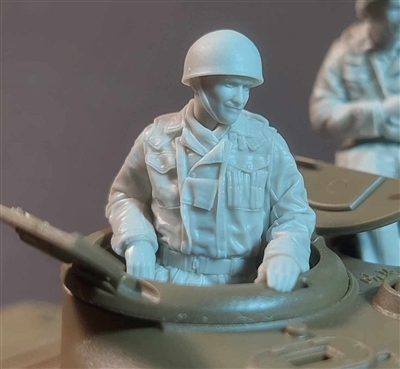 Panzer Art FI35-213 - British Sherman Firefly Tank Commander in "Pixie" Suit
