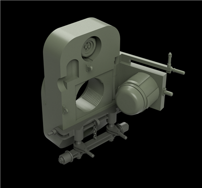 Panzer Art GB35-151 - 203mm B-4 Howitzer Barrel with Breeze