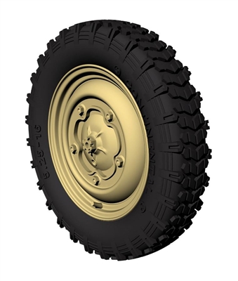 Panzer Art RE35-626 - Schwimmwagen Road Wheels (extra gelande)