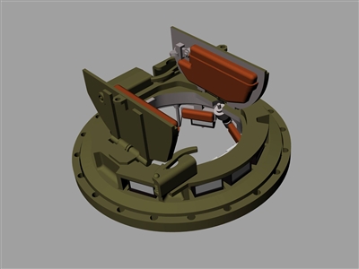 Panzer Art RE35-659 - MK2 Commander Cupola for British "Sherman" Tanks