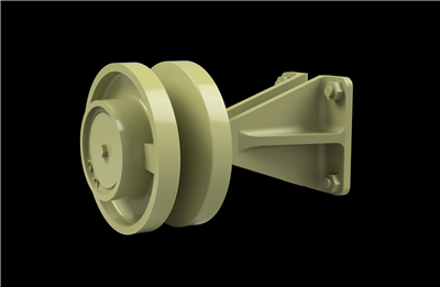 Panzer Art RE35-779 - Welded Support with Return Rollers for Pz.Kpfw IV No. 3