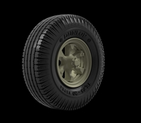 Panzer Art RE35-802 - Vomag 8LR 9t Truck Road Wheels (Dunlop)