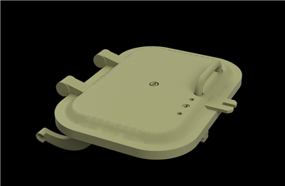 Panzer Art RE35-804 - "Tiger" Loader Hatch (Stamped)