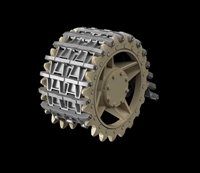Panzer Art TR35-017 - Entwicklungfahrzeug E-10 Tracks + Correct Drive Wheels