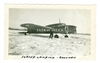 Avro Anson Forced Landing Near Bowsman, Manitoba, Original WW2 Photo