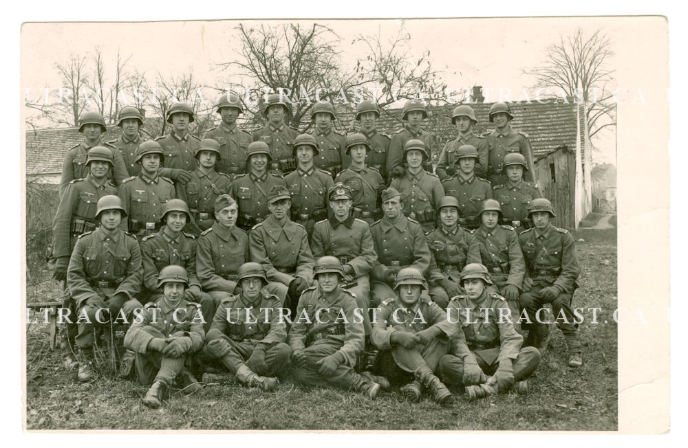 10 Original WWII German Soldier Photos – Authentic Wartime Military Photographs, WW2 Era