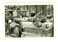 German Soldiers and MG34, Original WW2 Photo