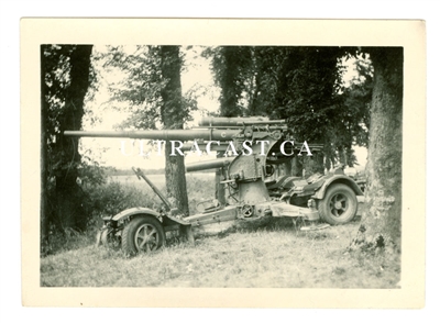 8.8 cm Anti-Tank Gun, Original WW2 Photo