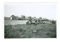 Large German Stereoscopic Rangefinder, Original WW2 Photo