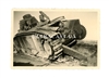 Knocked Out French Char B Tank named Fantasque No. 251, France 1940, Original WW2 Photo