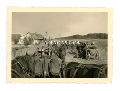 German MG-34 Zwilling Wagen, Poland 1939, Original WW2 Photo