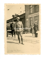 German Photo of Captured Dutch Army Officer, Holland 1940, Original WW2 Photo