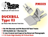 Panzer Mate PM009 - Duckbill Type 03 (for Panzer Mate Sherman track sets)