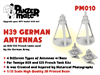 Panzer Mate PM010 - H39 German Antennas