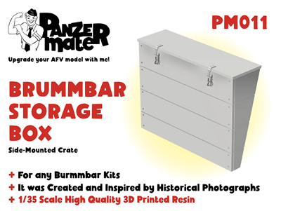 Panzer Mate PM011 - Brummbar Storage Box (side-mounted crate)