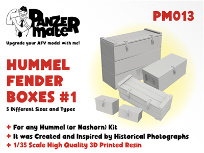 Panzer Mate PM013 - Hummel Fender Boxes #1