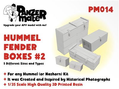 Panzer Mate PM014 - Hummel Fender Boxes #2