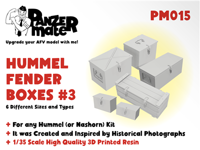 Panzer Mate PM015 - Hummel Fender Boxes #3