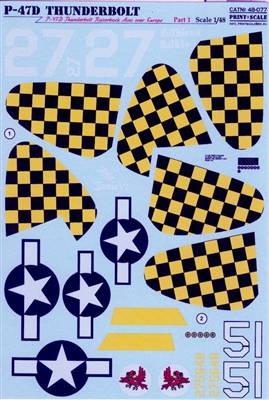 Print Scale 48-077  -P-47D Thunderbolt, Part 1