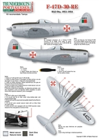 Portucalques PTC48005 - Portuguese Republic F-47D Thunderbolt