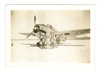 Grumman Avenger and Crew Posing for Photo, Original WW2 Era Photo