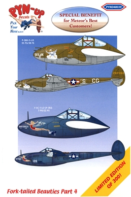 Pyn-up Decals PYND48039 - Fork-Tailed Beauties, Part 4