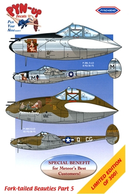 Pyn-up Decals PYND48040 - Fork-Tailed Beauties, Part 5