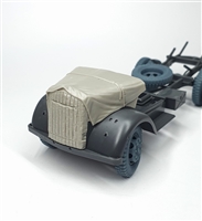Pimp My Miniatures AFVs35-005 - Opel Blitz Engine Deck with Winter Canvas Cover (Tamiya kit)