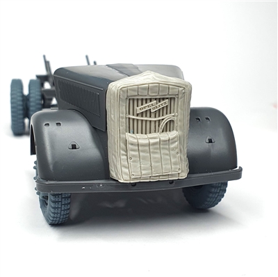 Pimp My Miniatures AFVs35-007 - Opel Blitz Radiator Grille with Open Canvas Cover (Tamiya kit)