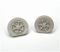 Pimp My Miniatures AFVs35-010 - Autoblinda Flat Tires Set AB 41-43 type 1 (2 pcs)
