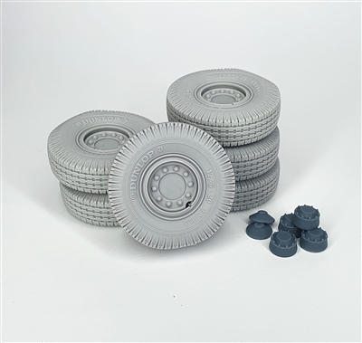 Pimp My Miniatures AFVs35-263 - Faun L900 Road Wheels Set (weighted), Type 2