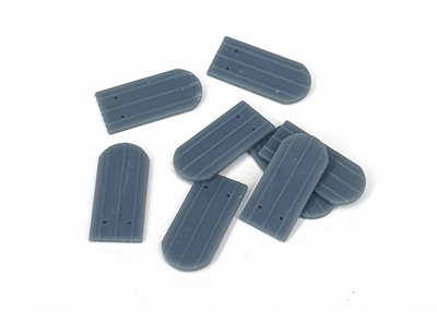 Pimp My Miniatures DIO-025 - Roof Tiles, Type 2 (200 pcs)