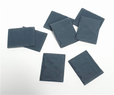 Pimp My Miniatures DIO-037 - Roof Slate, Type 4 (100 pcs) 12x15 mm