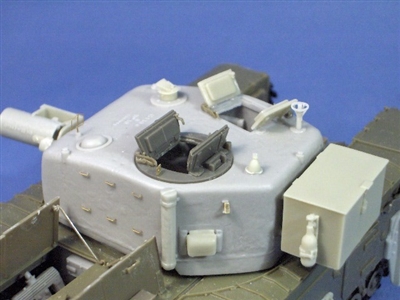 Resicast 35.1202 - Churchill AVRE Cast Turret with Interior