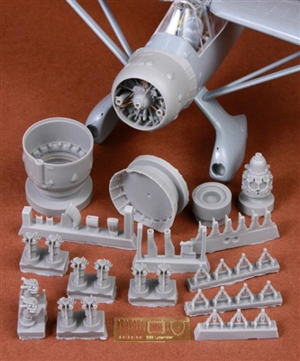SBS Model 48071 -  Westland Lysander Mk.III Engine & Cowling Set