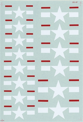 Super Scale 48-0047 - U.S. National Insignia (Navy Borderless)