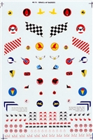 Super Scale 48-0070 - Israeli Squadron Insignia & Kill Markings