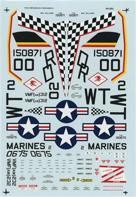 Super Scale 48-0282 - USMC F-8E Crusaders