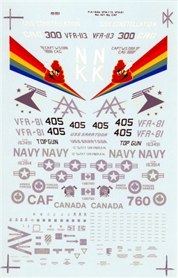 Super Scale 48-0361 - F-18A Hornets