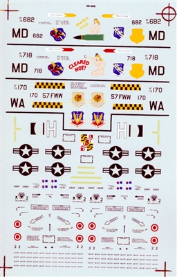Super Scale 48-0366 - A-10A Warthogs