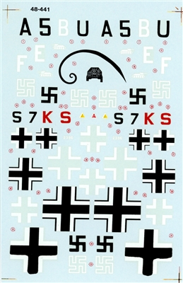 Super Scale 48-0441 - Ju-87 G-1 / D-1 Stukas